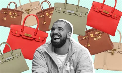 drake hermes birkin.